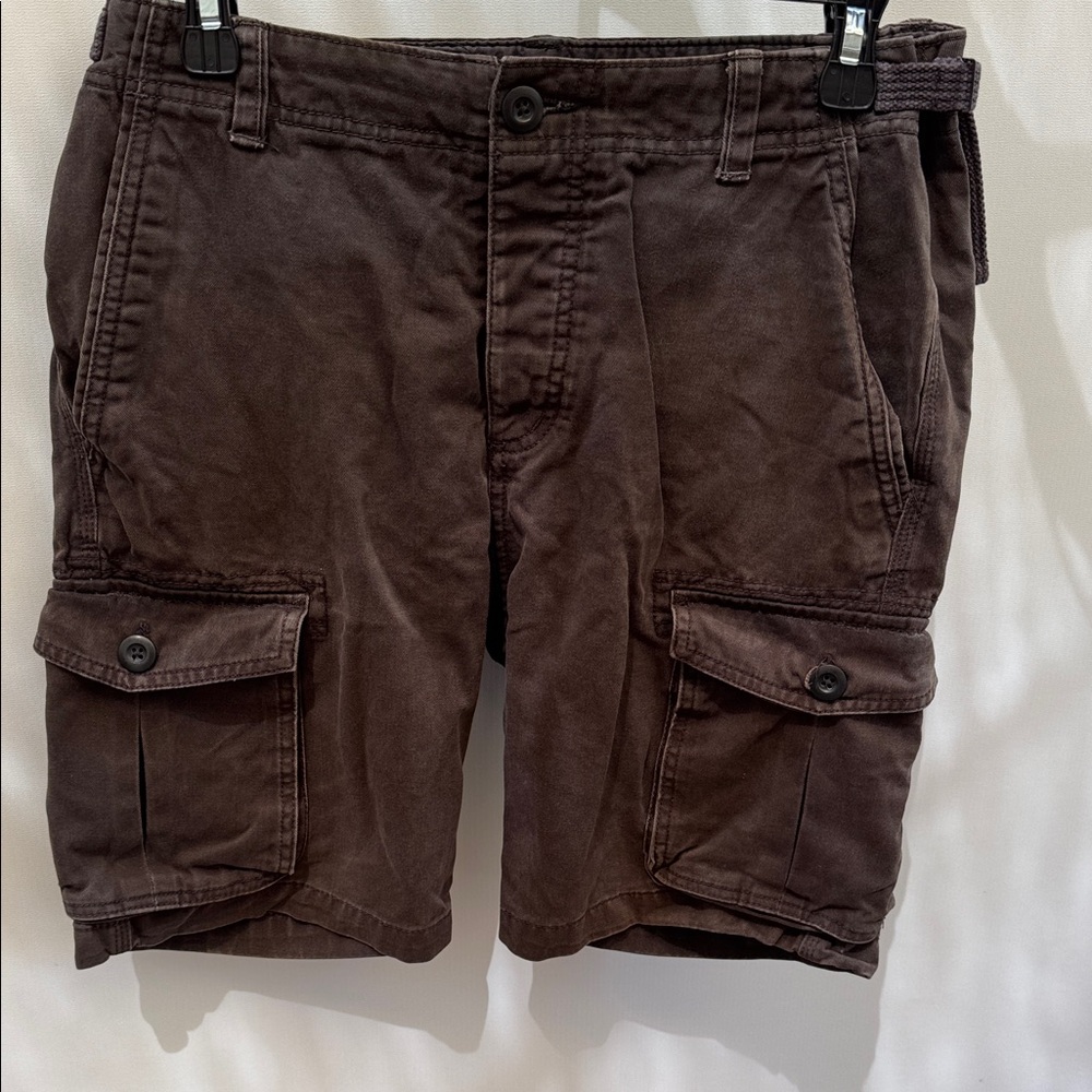 H&M Men's charcoal Cargo Shorts